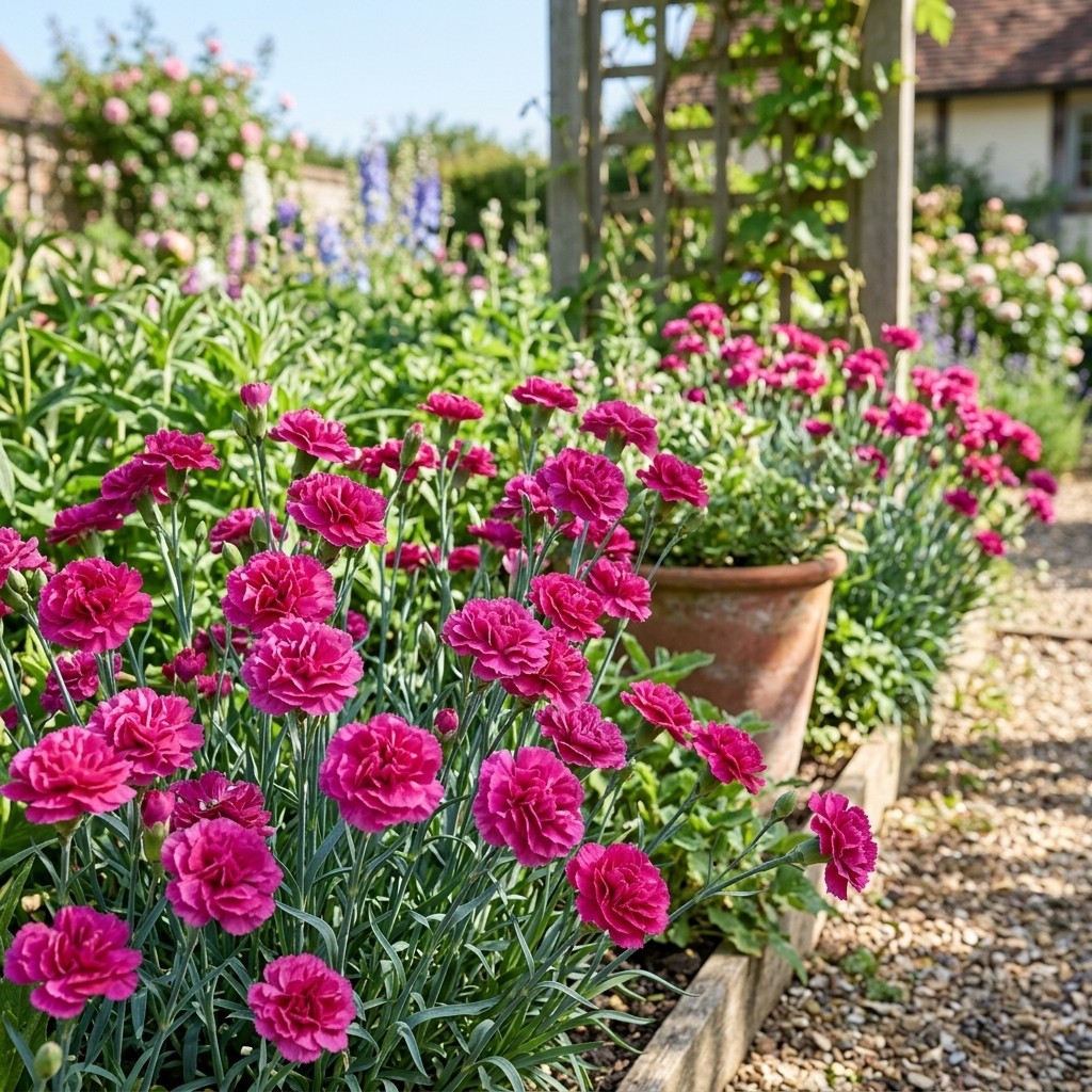 1000pcs Carnation Seeds Attractive Flower Plant for Garden Balcony Yard Use gallery