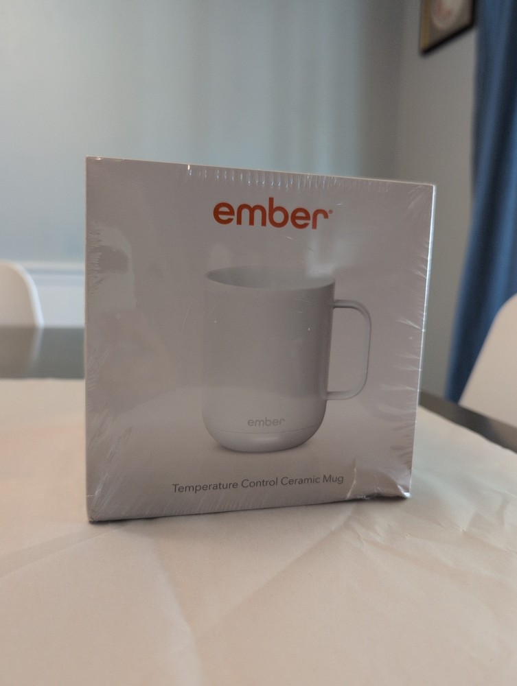 EMBER Temperature Control Smart Coffee Mug 2 , 10 oz App Controlled NEW / SEALED