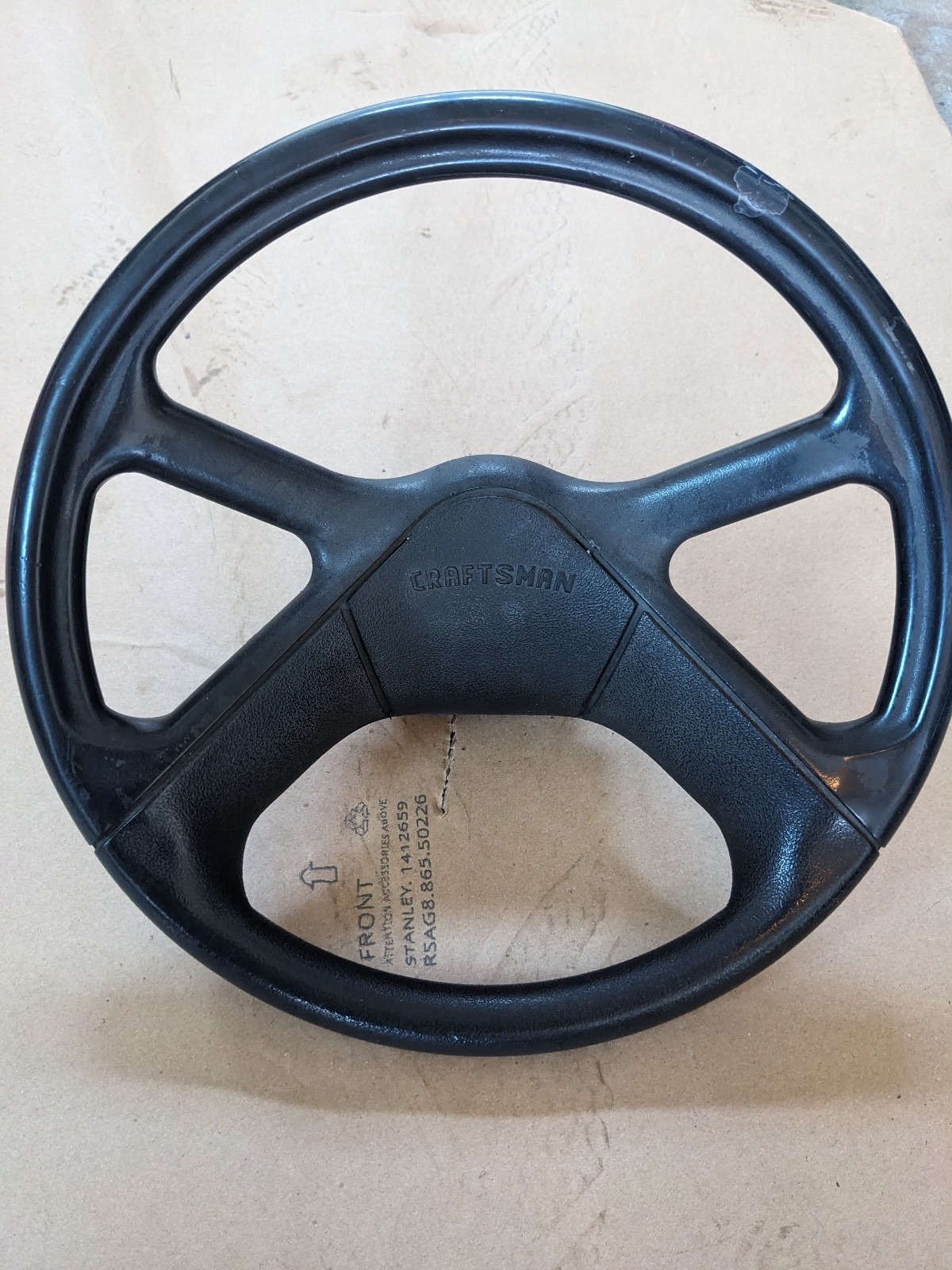 Craftsman LT 2000 Model 917.288100 13" OEM Steering Wheel gallery