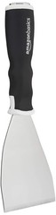 Amazon Basics Soft Grip Bent Scraper 3″ with Pole Socket & Hammer End for Paint