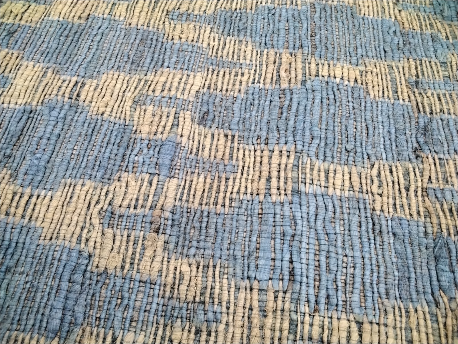 LIGHT BLUE / GOLD 5' X 8' Back Stain Rug, Reduced Price 1172759020 CAP413A-5 gallery