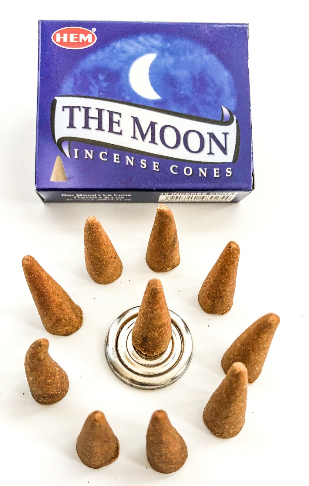 Hem Moon Incense Cones - Aromatherapy - 10-20-30-50-100-120 Free Shipping! gallery