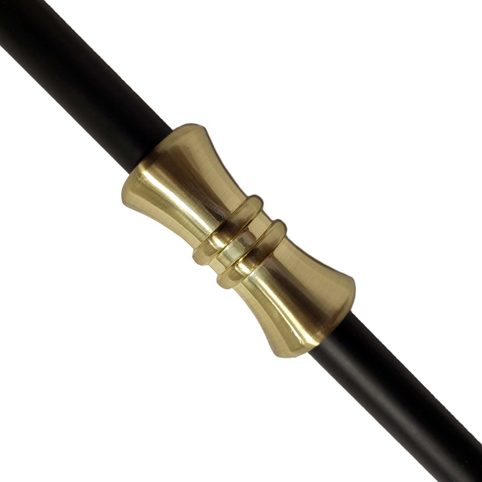 Baluster Collar with Screw for 5/8" Round Baluster - 10Pcs - Brass Plated gallery
