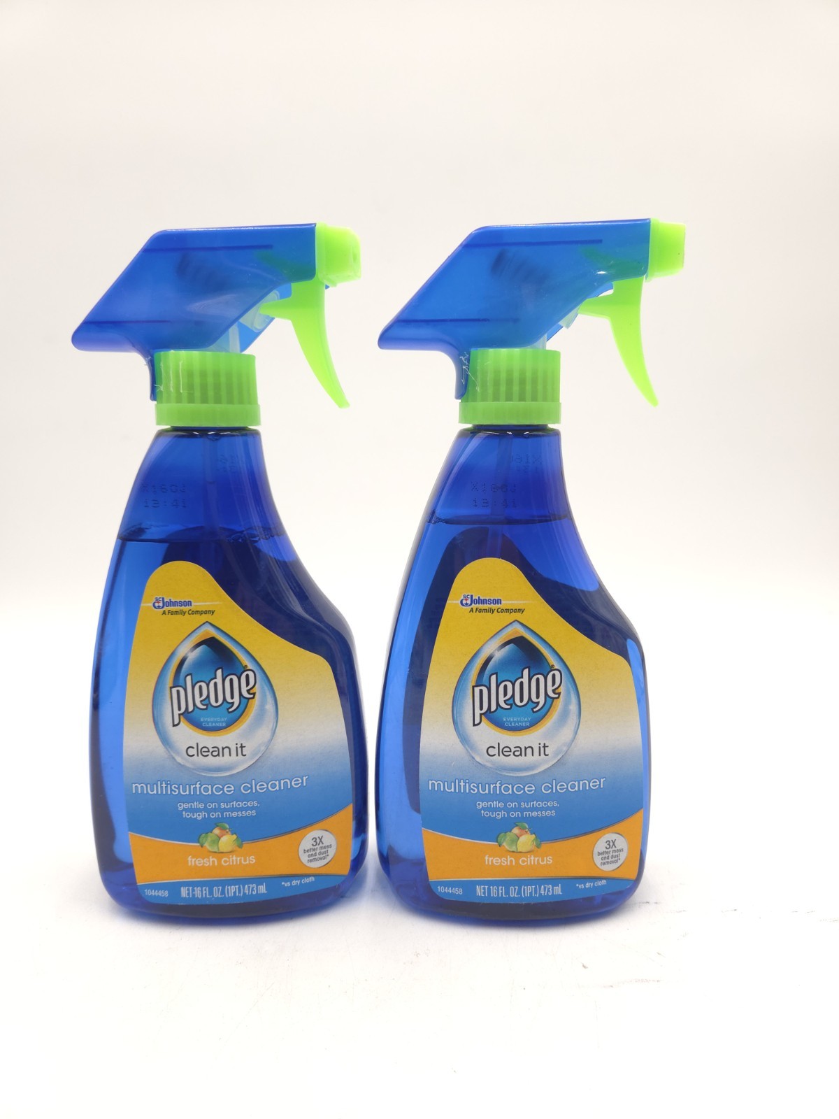 New Lot Of 2 Pledge Multi-Surface Clean It Fresh Citrus 16 Oz Bottles SC Johnson gallery