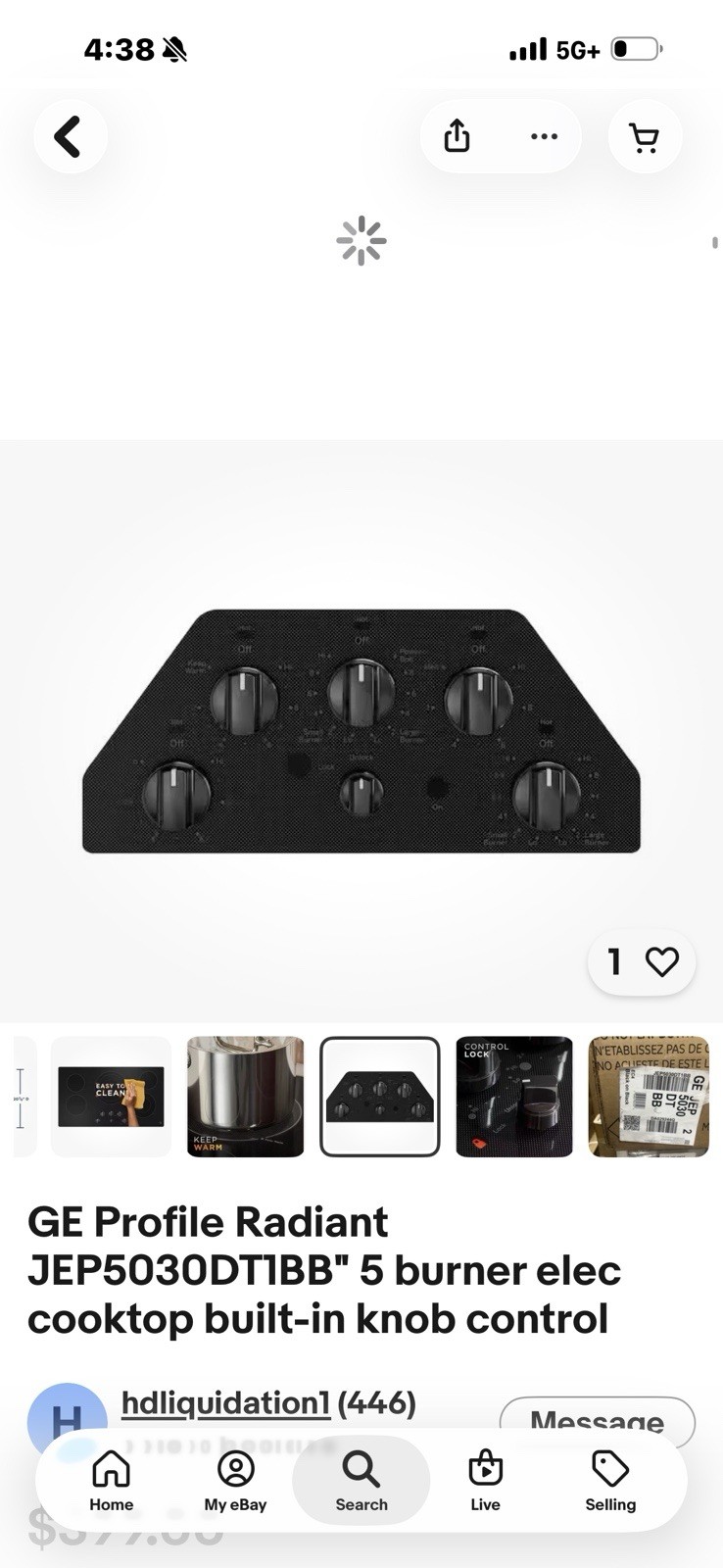 GE 30 Inch Electric Cooktop gallery