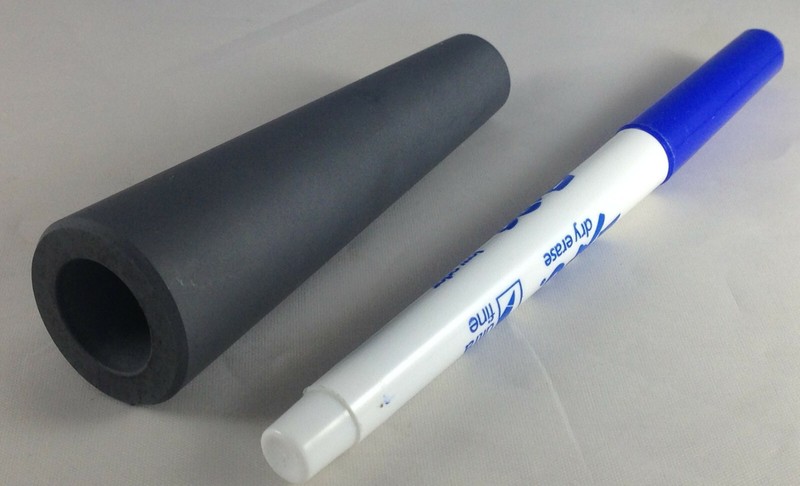 Large Tungsten Sandblaster Nozzle Tip TC1: Kennametal Premium Grade: All Sizes gallery
