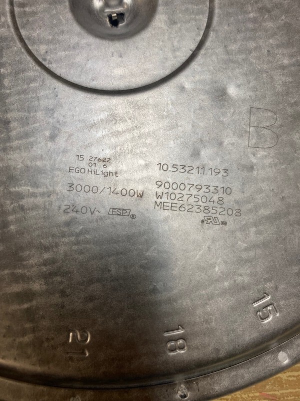 Whirlpool Range Radiant Surface Element W10275048 W11517959 AP7012212 PS16543522 gallery