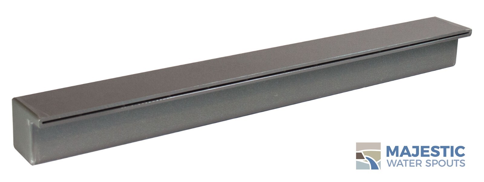 Tomaso 24" Water Sheet Pool/Spa & Fountain, Water Wall Spillway in Gray BTM Fed gallery