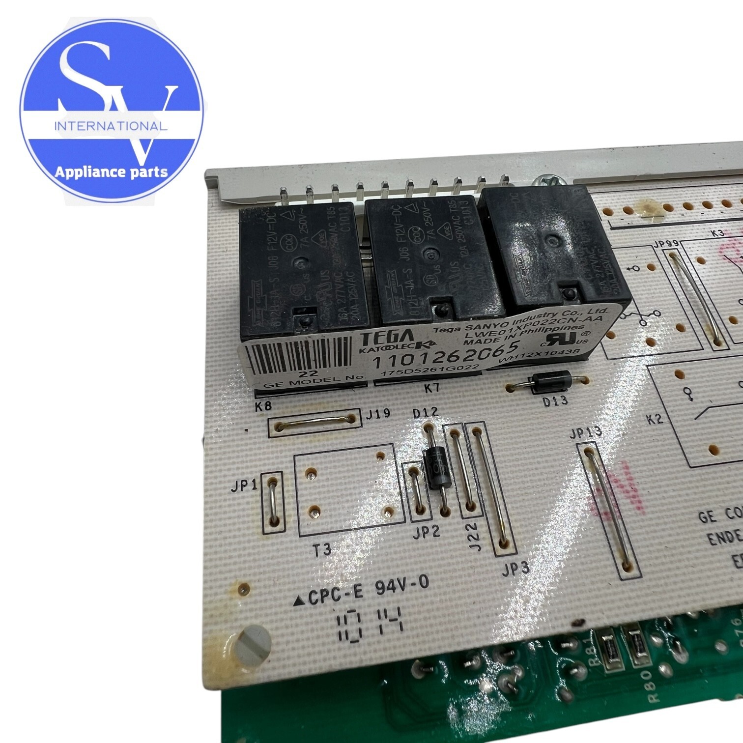 GE Washer Control Board WH12X10525 WH12X10407 WH12X10433 175D5261G022 gallery
