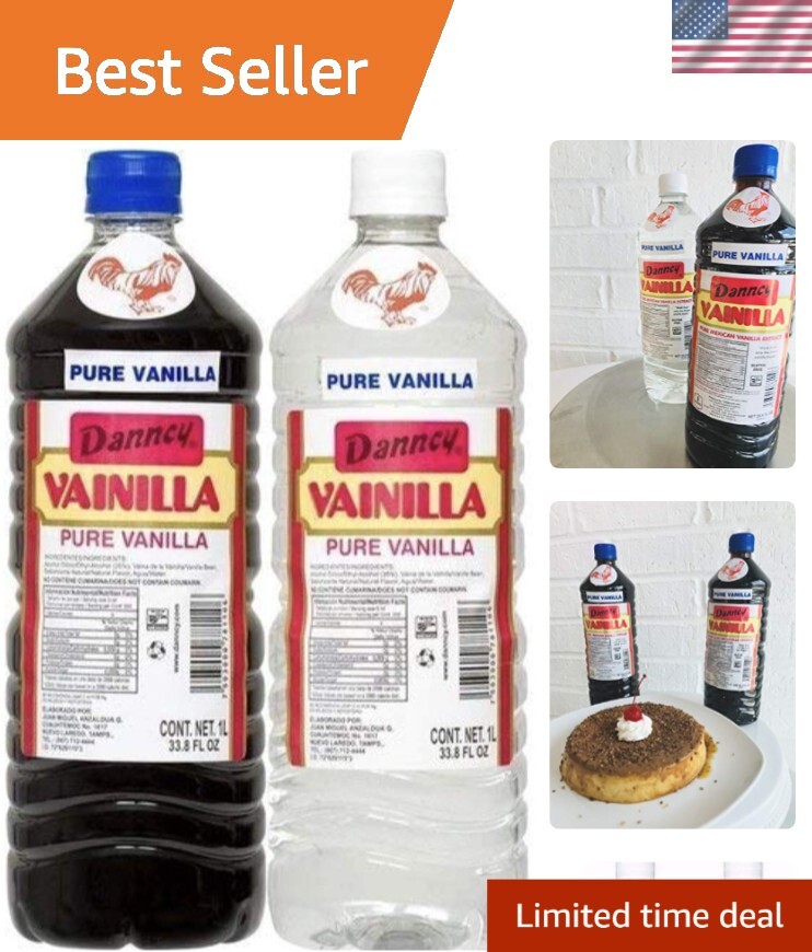 Authentic Mexican Vanilla Extract Pack - Ideal for Baking and Cooking Delights gallery