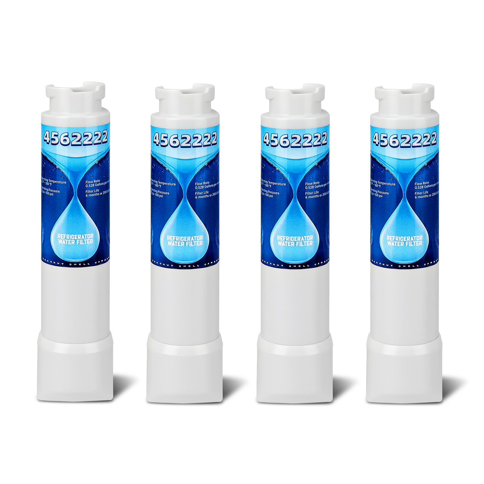 4 PACK NEW Frigidaire EPTWFU01 Pure Source Ultra II Refrigerator Water Filter gallery