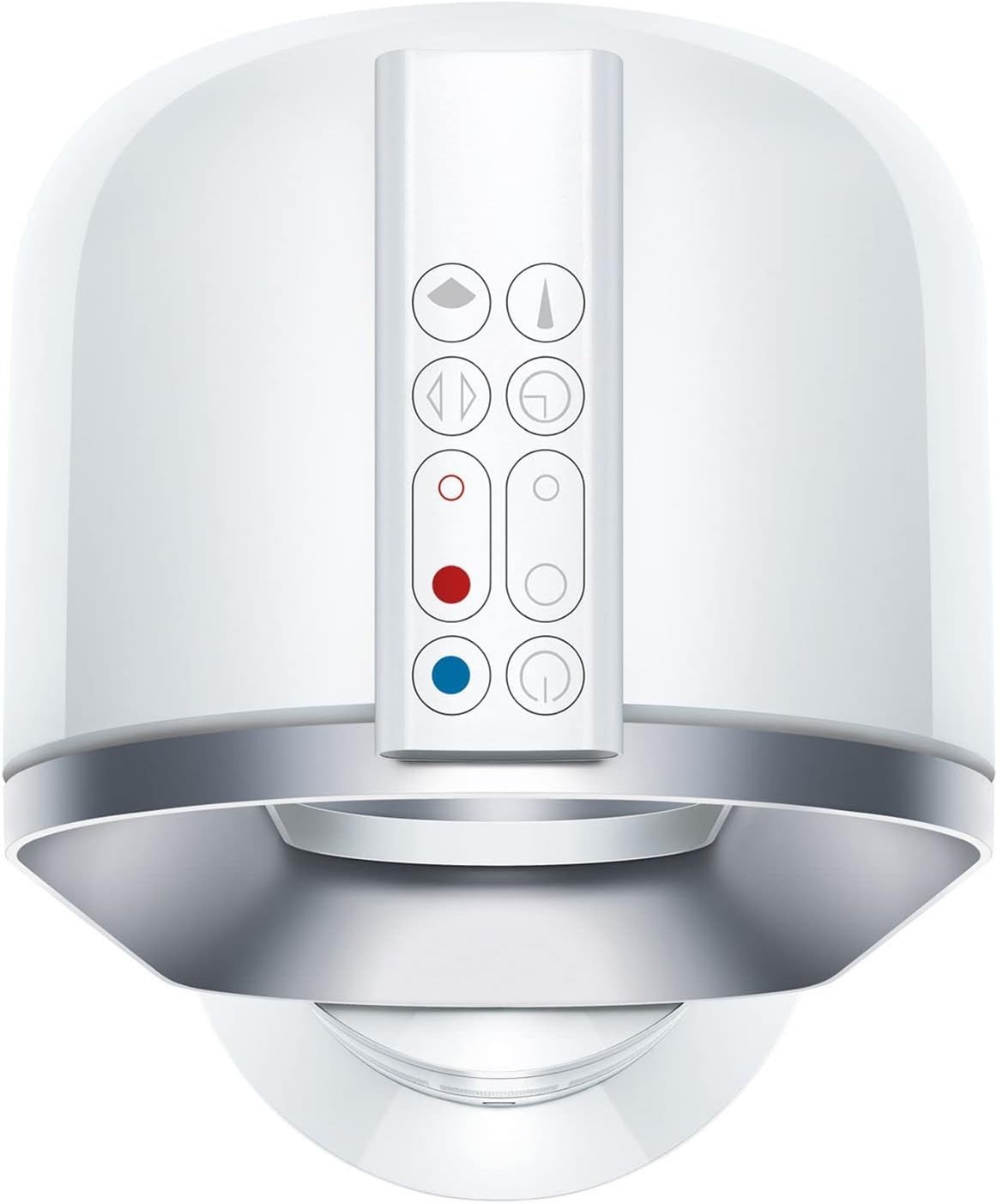 Dyson Hot+Cool AM09 Tower Bladeless Fan Heater - White/Silver (Renewed) gallery