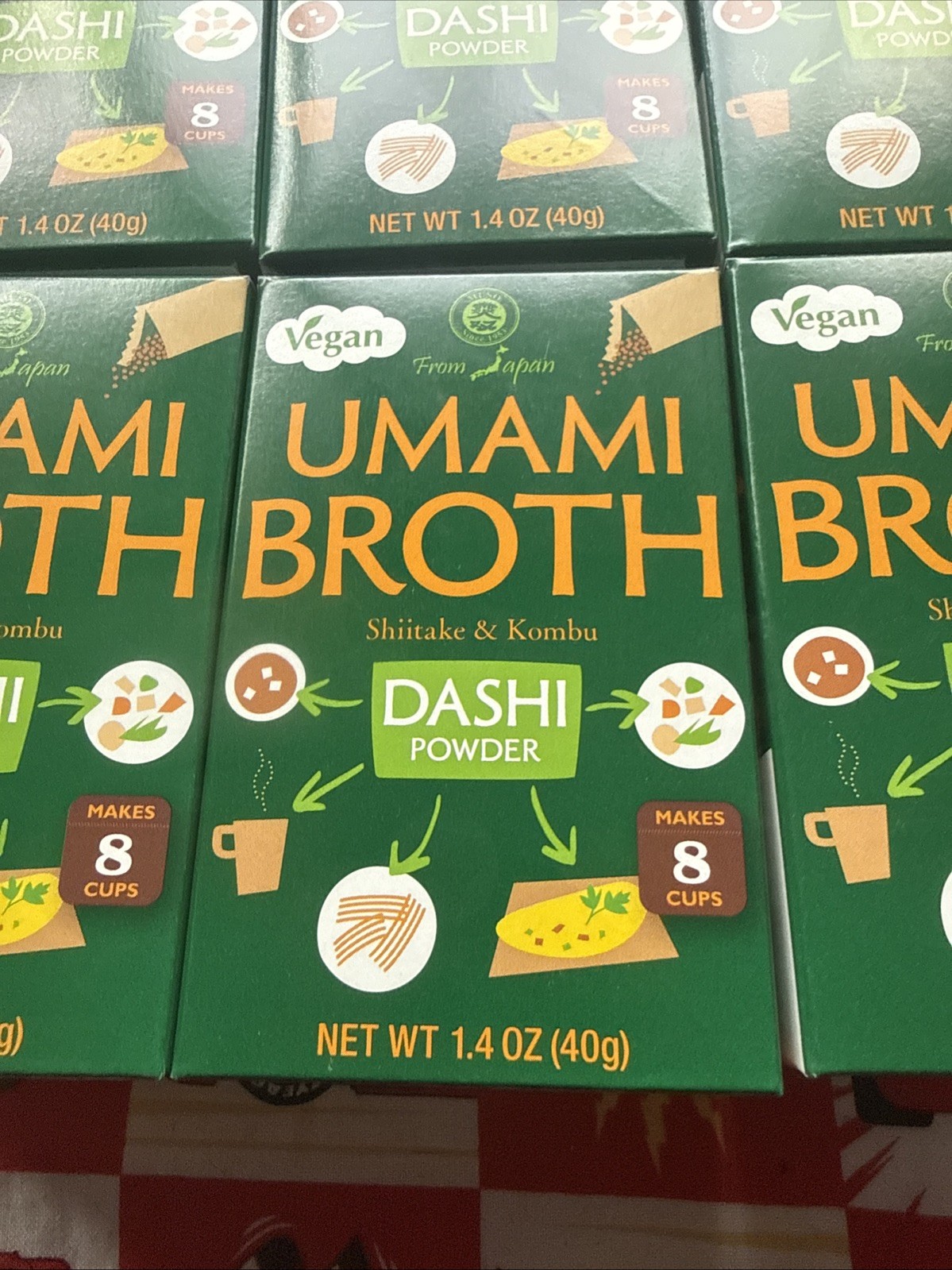 6 Boxes Umami Broth Dashi Powder, Vegan 1.4oz Exp 08/23/2026 Rd⬇️ gallery