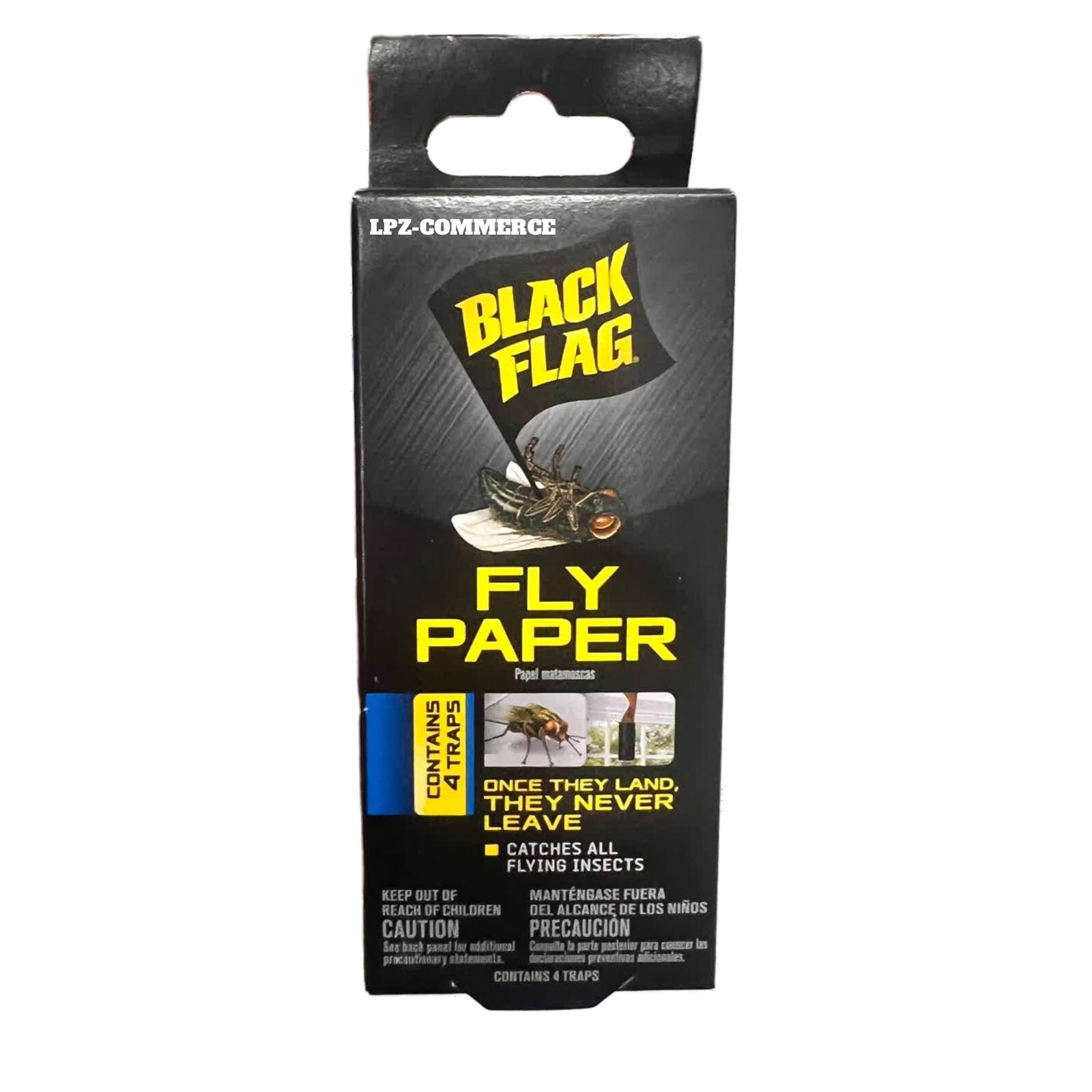 Black Flag HG-11016 Fly Paper, 4-Count gallery