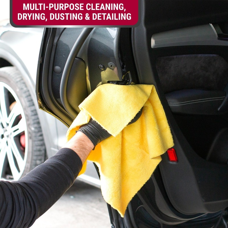 Platinum Series 40 Pack Premium Microfiber Auto and Home Detailing Towels gallery