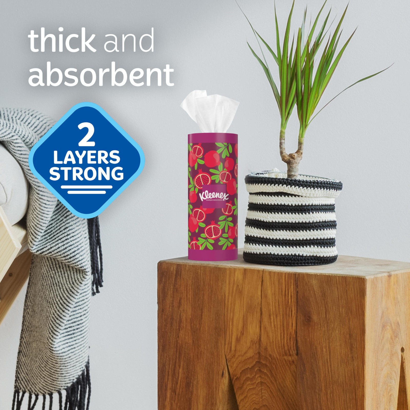 Perfect Fit Facial Tissues, Car , 50 per Canister, 4 Count(Canisters) gallery