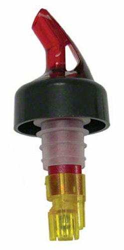 Update International (MP-8) 1-1/2 oz Yellow Plastic Measured Pourers [Set of 12] gallery