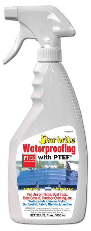 Fabric Waterproofing Protectant w/PTEF Marine Boat Cover Canvas Tent 22 oz gallery