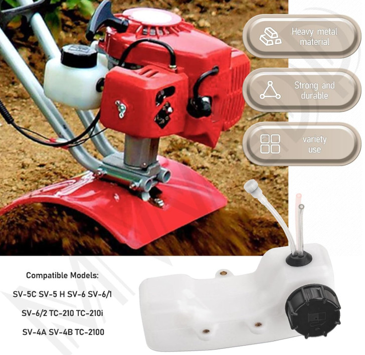 For Mantis Tiller Fuel Tank Kit A350000300,For Mantis With 2-Cycle Engines New gallery