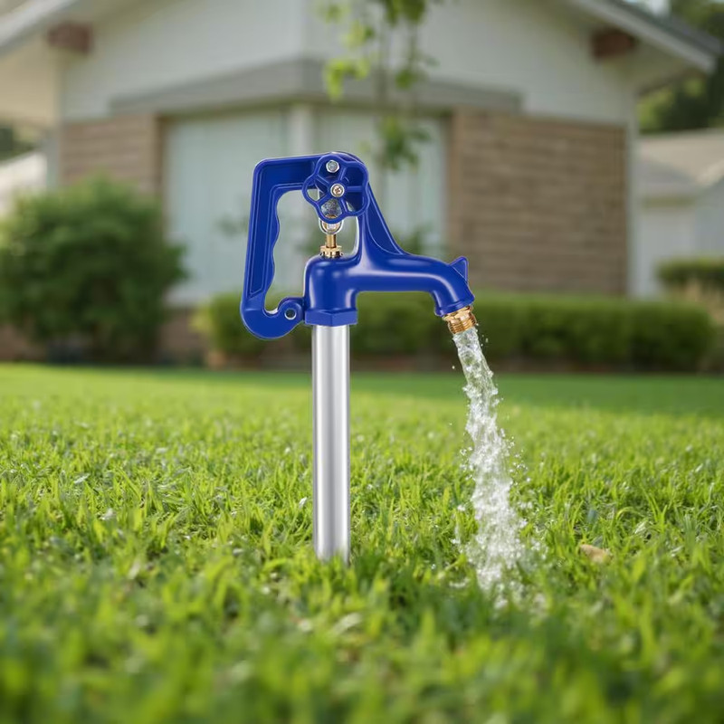 Frost Proof Yard Hydrant, 5. 24FT. Freeze-Proof Outdoor Faucet with 36 In. Bury gallery