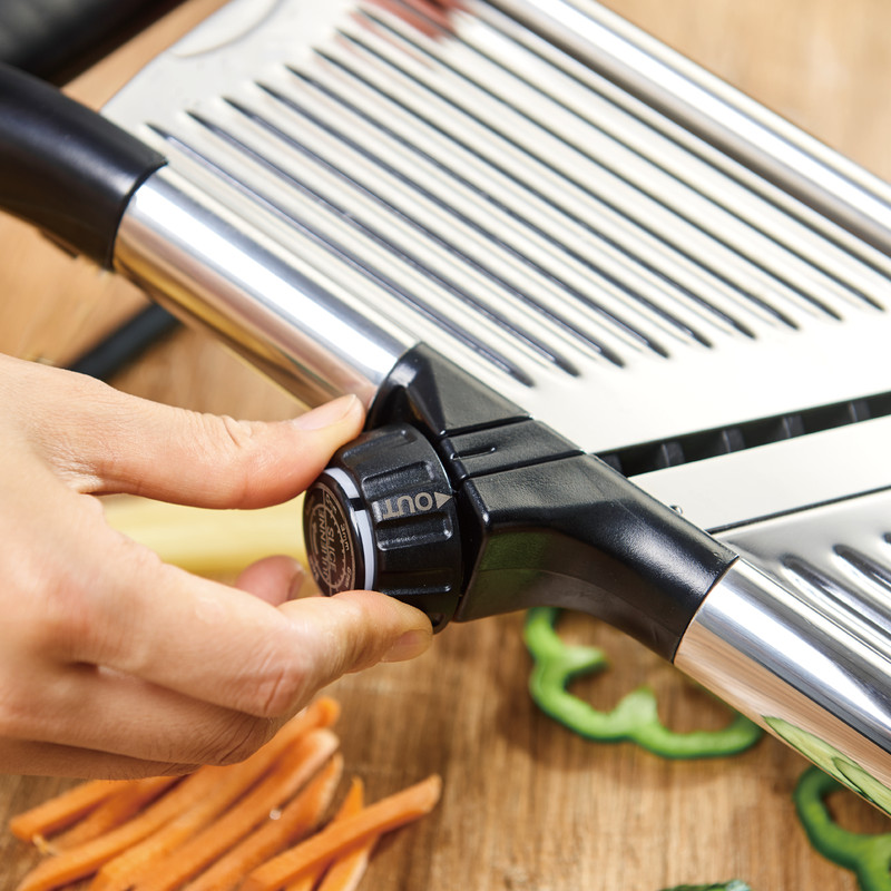 Mandoline Slicer for Kitchen Stainless Steel Food Chopper with Adjustable Blades gallery