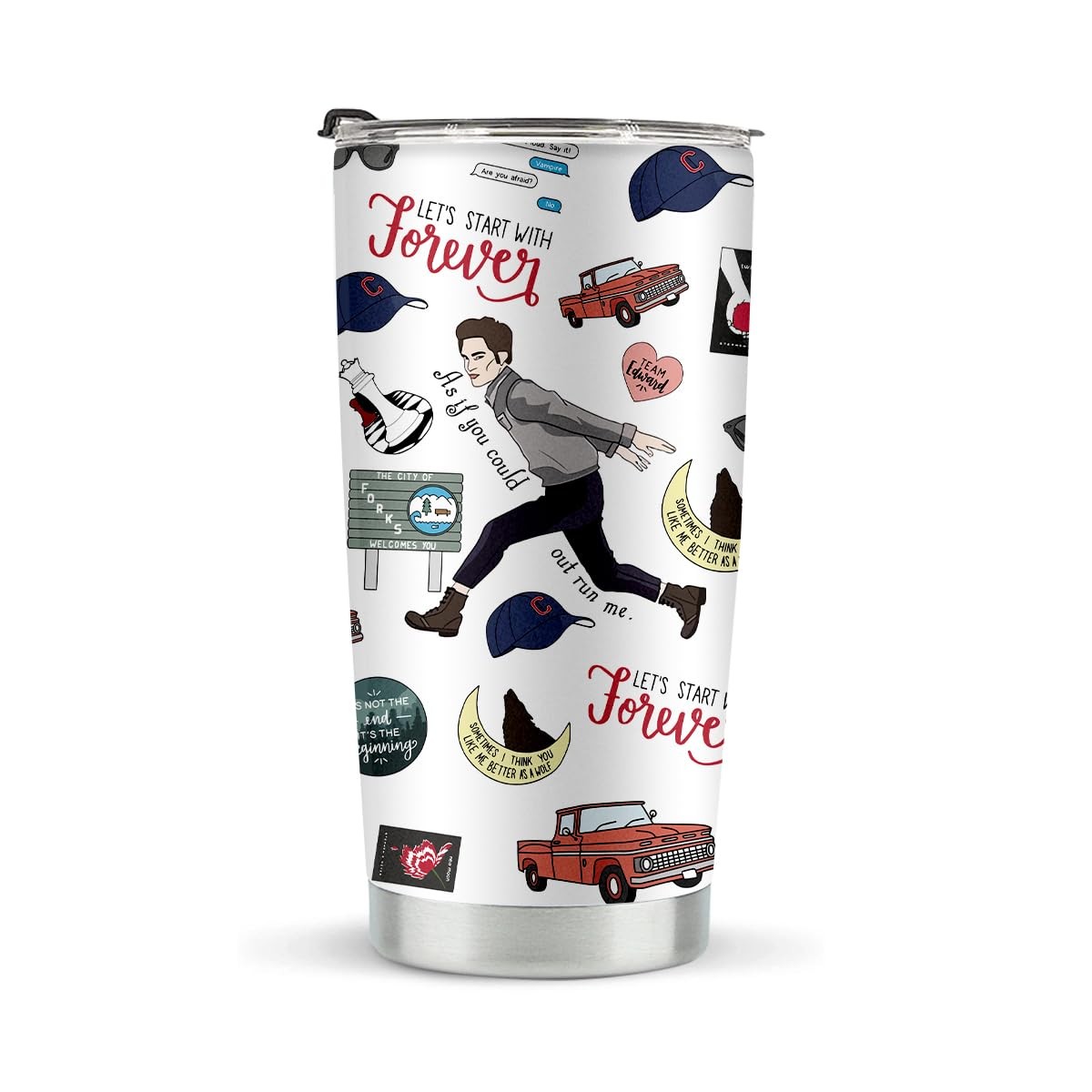 Twilight Merch Travel Mug, Twilight Gifts Edward Movie Inspired Gift TV Show ... gallery