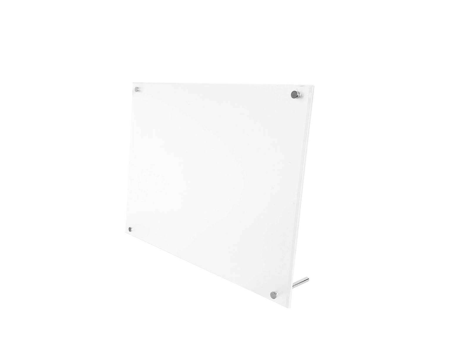 Modern Acrylic Photo Frame - Desktop/Free Standing (8X10 Inch) gallery