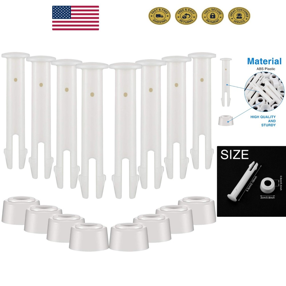 Replacement Pool Clip Set: 36 Pcs 2.16 Inch Joint Pins & Seals for Intex Pools