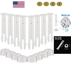 Replacement Pool Clip Set: 36 Pcs 2.16 Inch Joint Pins & Seals for Intex Pools