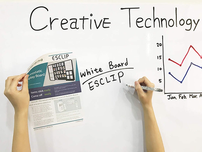 Creative-Technology ESCLIP Electrostatic Display Board Made in JAPAN - Kawasaki gallery
