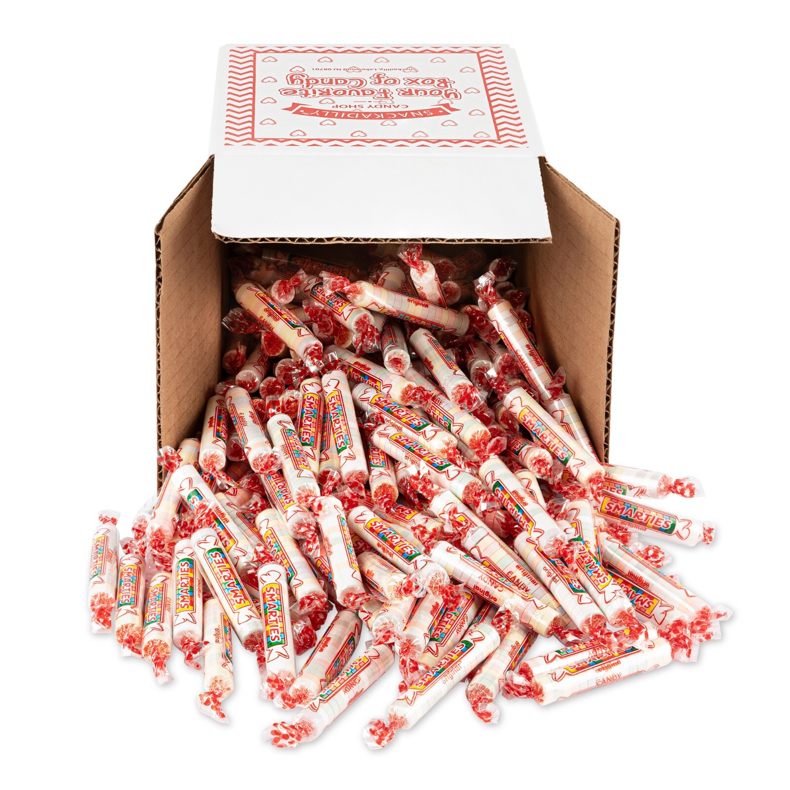 Smarties 3Lb Bulk Box - About 180 Rolls - Classic Fruit Flavors - Snackadilly gallery