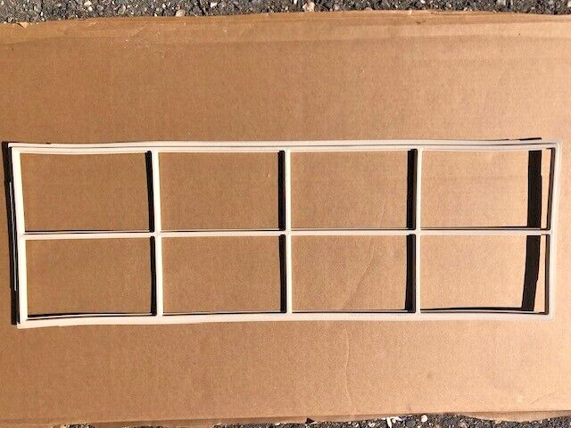 Garage Door Window Insert, Wayne Dalton, Sonoma, Stockton 8 Lite, Desert Tan gallery