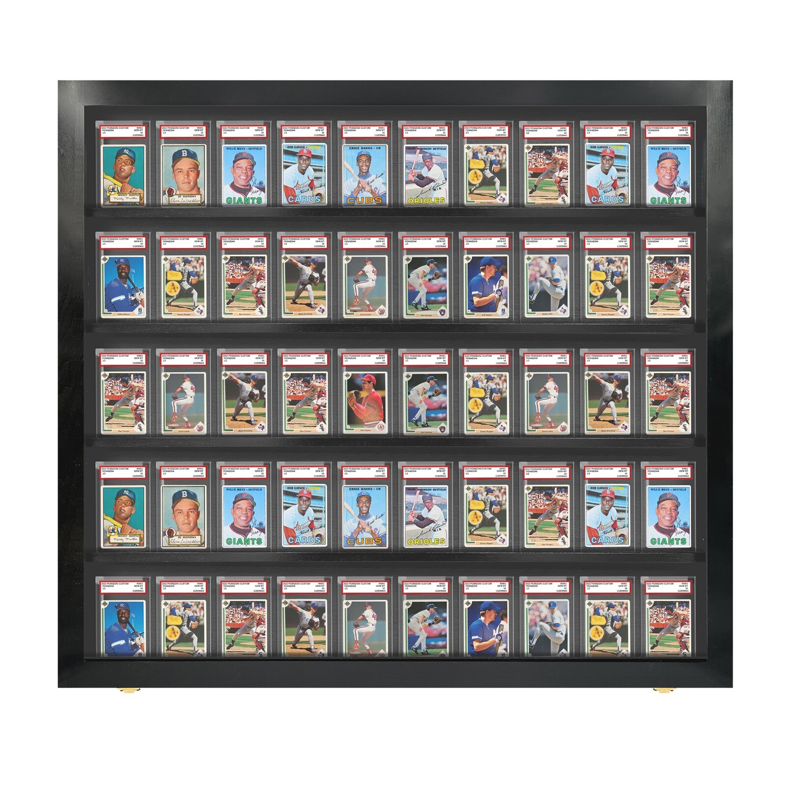 Card Display Case for 50 PSA Cards Graded, Beckett Deep gallery