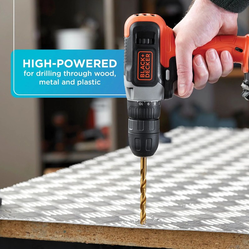 BLACK+DECKER 20V MAX* Cordless Drill - BCD702C1 gallery