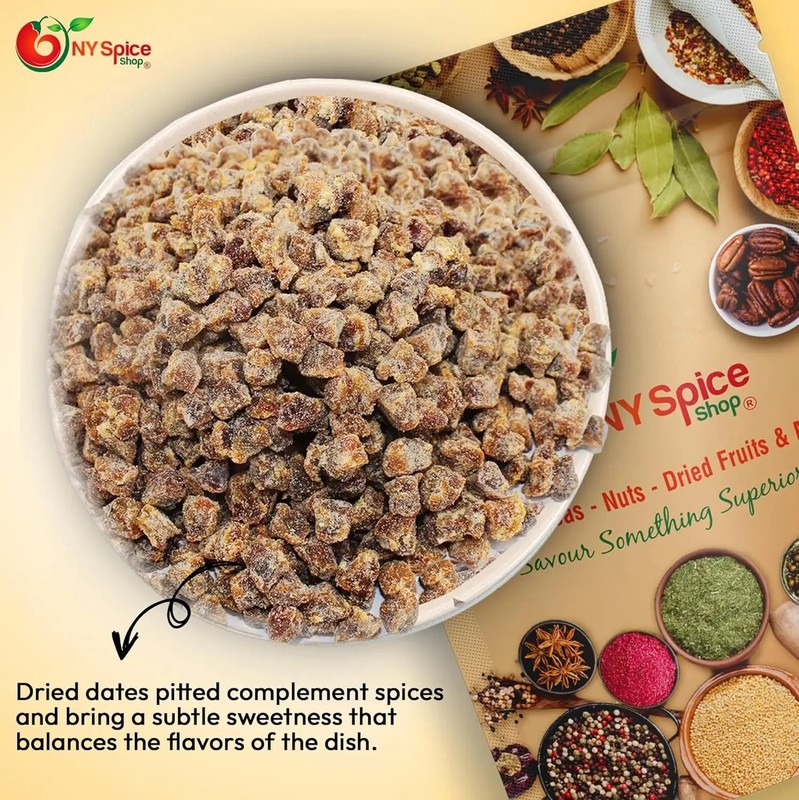 Chopped Dates (Dices), Dried Dates High Quality Item Weight 1lb-5lb gallery