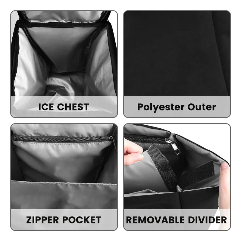 Cooler Organizer Compatible with Bogg Bag X Large Portable Leak-Proof Eva Beach gallery