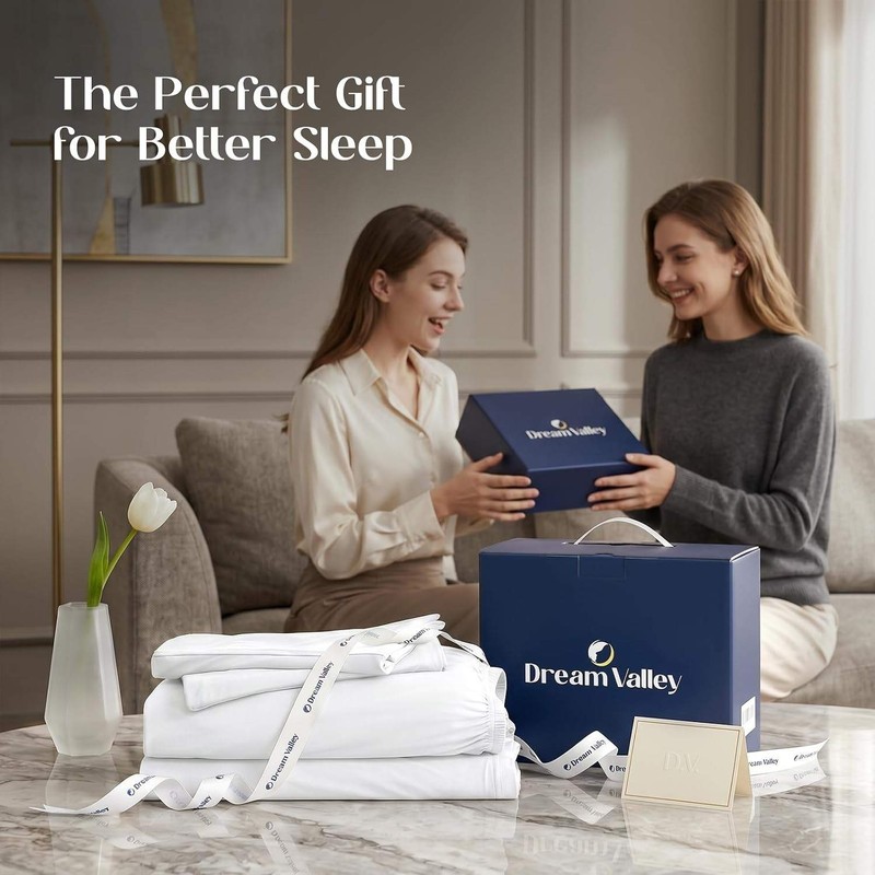 Cooling Sheets King Size, Cooling Fitted Breathable Bed Sheets & Flat Sheet gallery