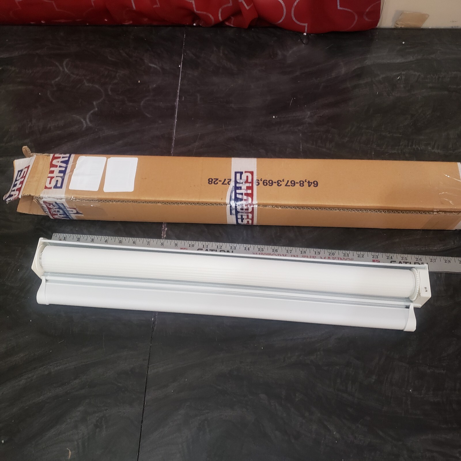 ShadesU Layered Zebra Blind Roller Shade 24" Window Coverage *No Mount/Hardware* gallery