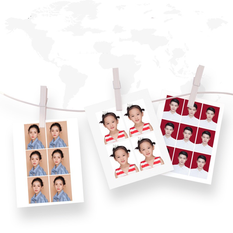 Color Photo Printer Portable Full Color Wireless Photo Printer USB Bluetooth The gallery