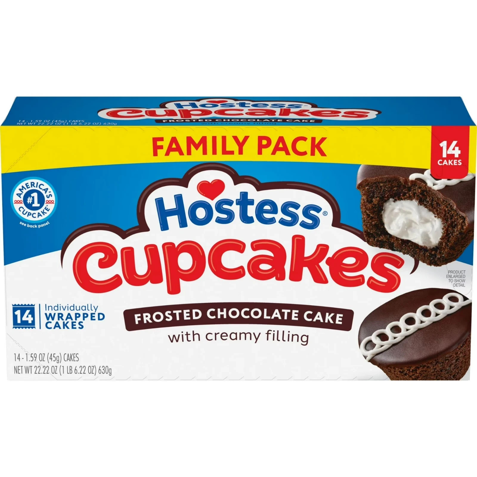 Hostess Cupcakes, Chocolate Snack Cakes, 22.22 oz Box (14 Ct.) Free Shipping gallery
