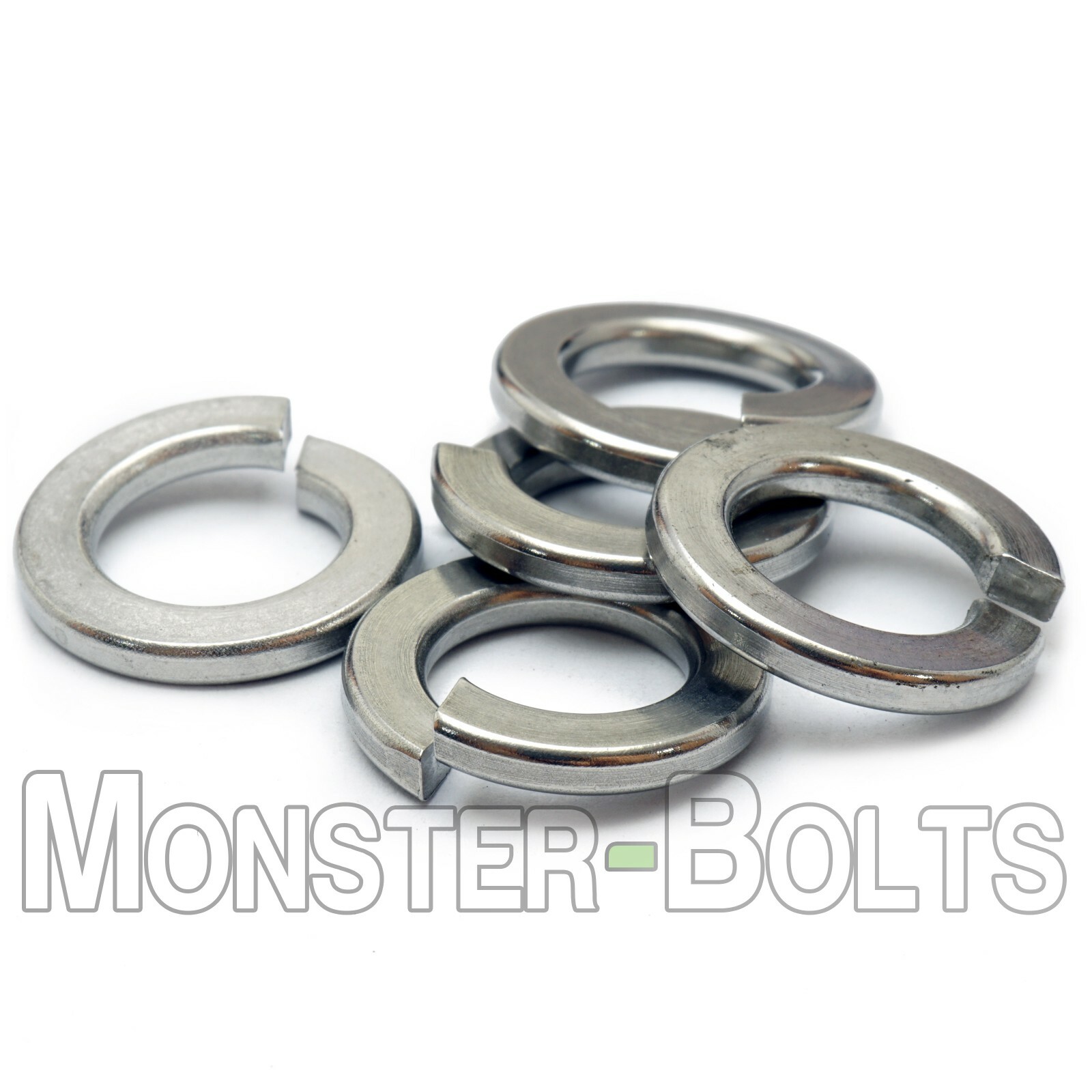 A4 (316) Stainless Steel Split Lock Washer DIN 127B - M2 M2.5 M3 M4 M5 M6 M8 M10 gallery