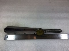 Snap On#TQ50A – 3/8” Dr., Dial Type-Torque Wrench, 0-600 Inch Pounds-USA-Vintage