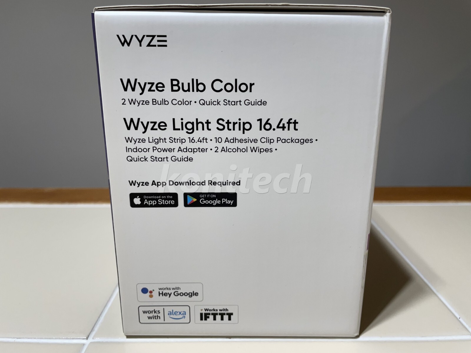 Wyze Lighting Kit 16.4ft Smart Plug Color LED Strip Light A19 Smart Light Bulbs gallery