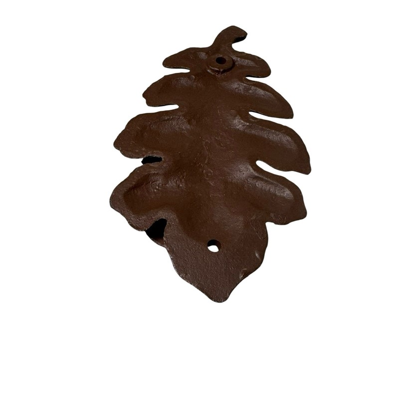 Brown Black Double Acorn Oak Leaf Style Front Door Knocker-Vintage-Fast Shipping gallery
