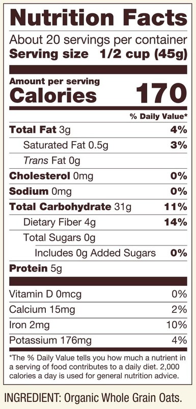 (4 pack) Bob's Red Mill Organic Quick Cooking Rolled Oats, 32 oz Shelf-Stable Ba gallery
