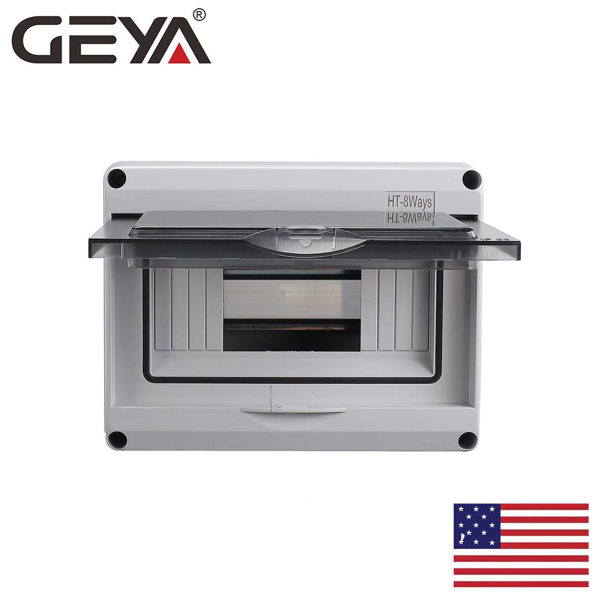 GEYA Waterproof IP65 ABS Plastic Electrical Enclosure HT-8 WAY Junction Box gallery