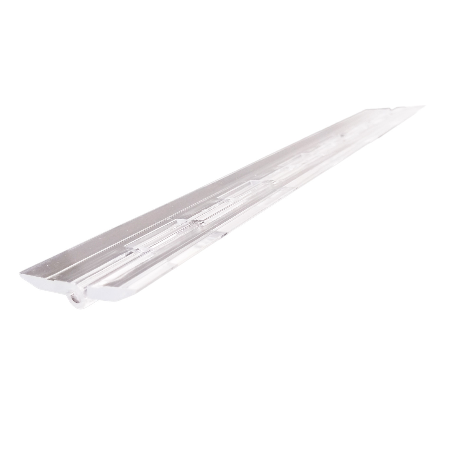 US Stock 2pcs Clear PMMA Acrylic Plastic Folding Plexiglass Hinge 300 x 45mm gallery