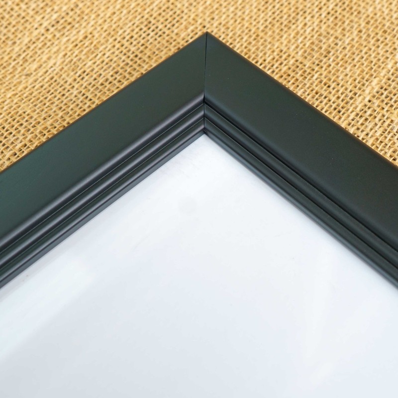 32x40 Frame Black Picture Frame - Complete Modern Photo Frame Includes UV Acryli gallery