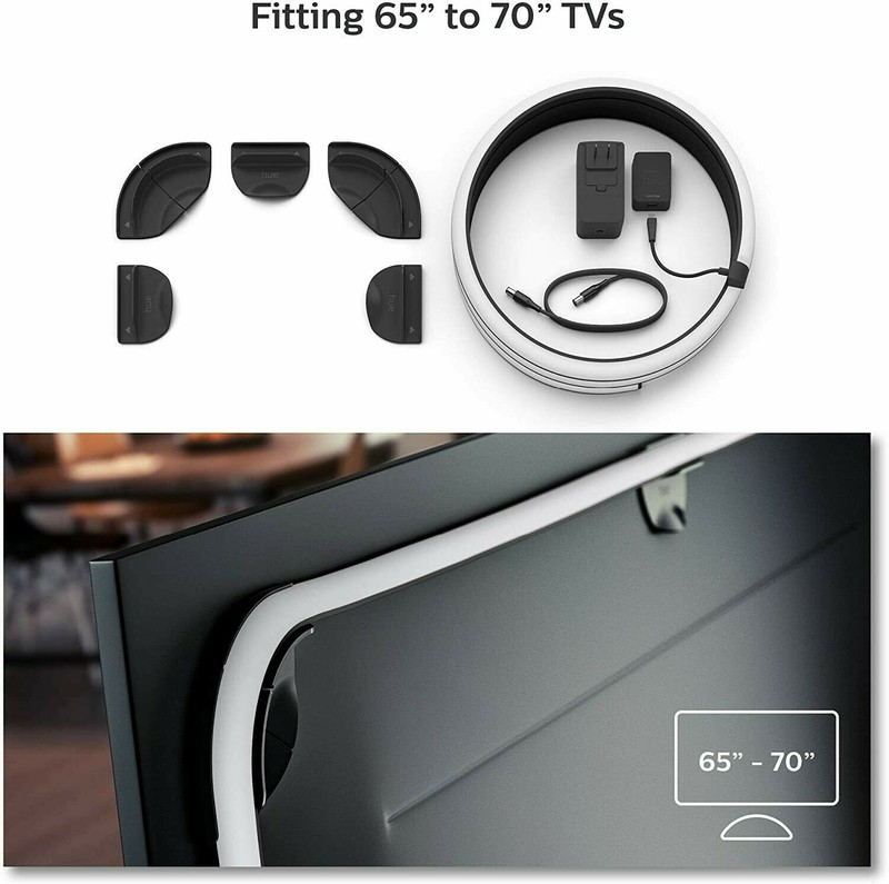 Philips - Hue Play Gradient Lightstrip 65"-70" TV Smart Home LED 560417 gallery