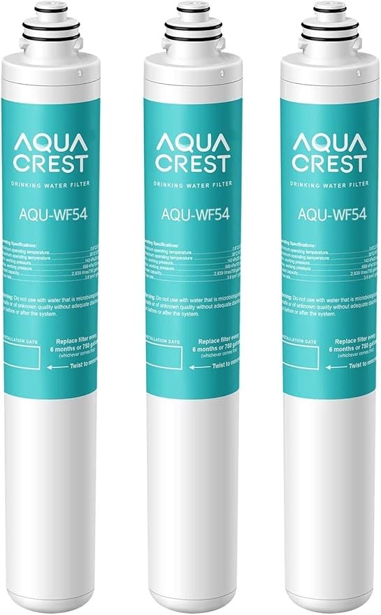 AQUACREST Under Sink Water Filter, Replacement for Moen® 9001 PureTouch, 3 Pack gallery